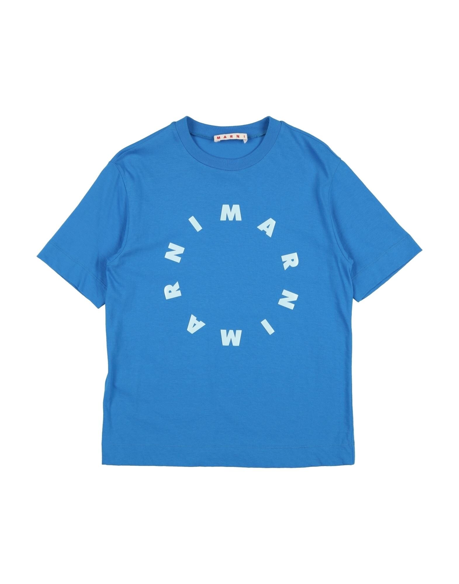 MARNI::Tシャツ:48[RESALE] Marni Logo Patch t-shirt | Blue | FARFETCH
