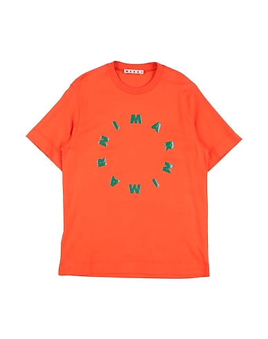 MARNI T-shirt Orange 100% Cotton