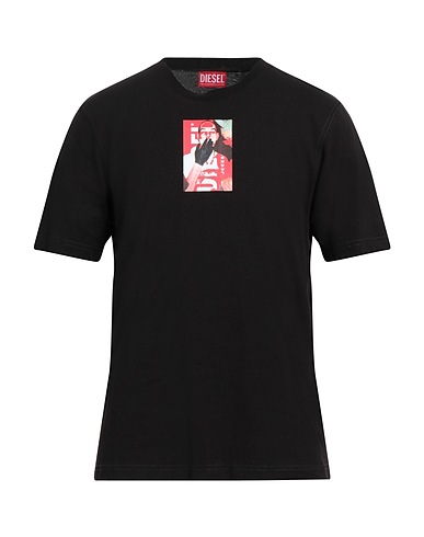 DIESEL T-shirt Black 100% Cotton