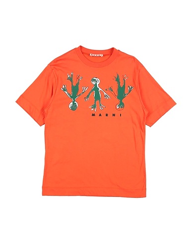 MARNI T-shirt Orange 100% Cotton