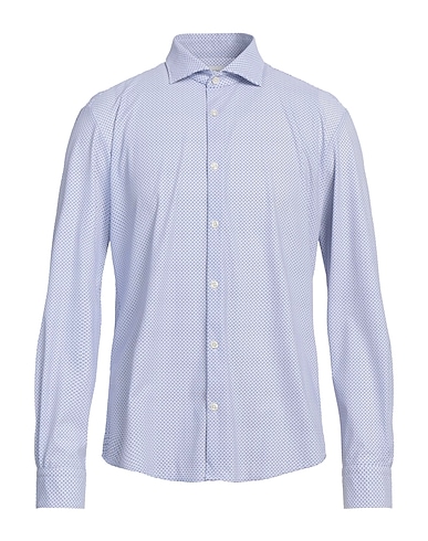 ALLEY DOCKS 963 Patterned shirt White 78% Polyamide, 22% Elastane