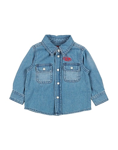 DIESEL デニムシャツ ブルー コットン 100%