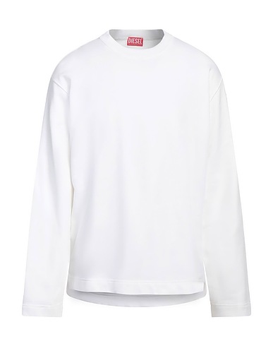DIESEL Sweatshirt White 100% Cotton