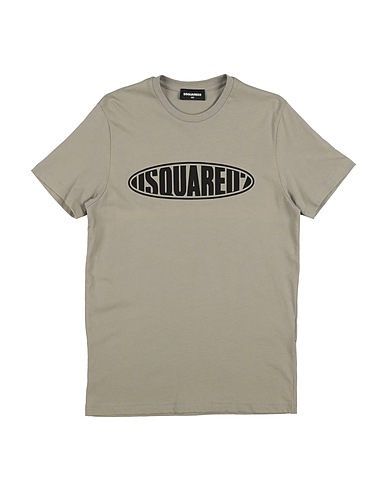 DSQUARED2 T-shirt Kaki 100% Coton