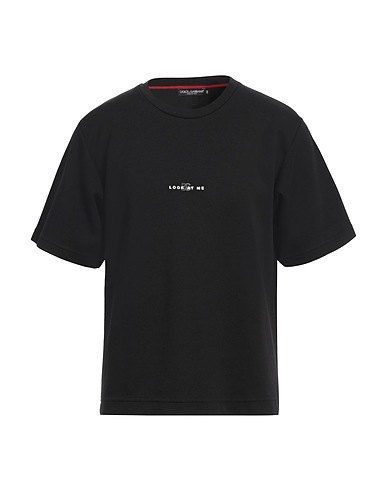 DOLCE&GABBANA T-shirt Black 71% Cotton, 29% Polyester