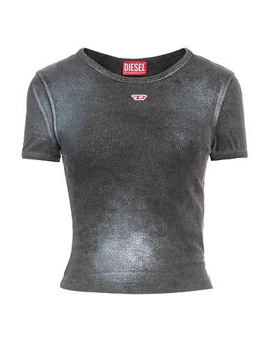 DIESEL T-shirt Charcoal 95% Rayon, 5% Elastane