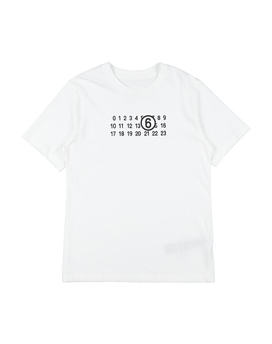 MM6 MAISON MARGIELA Ｔシャツ ホワイト コットン 100%