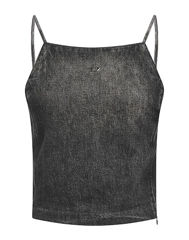 DIESEL Top Black 80% Cotton, 20% Hemp