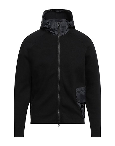 C.P. COMPANY Hooded sweatshirt Black 93% Cotton, 7% Polyamide