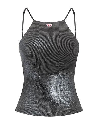 DIESEL Top Charcoal 95% Rayon, 5% Elastane