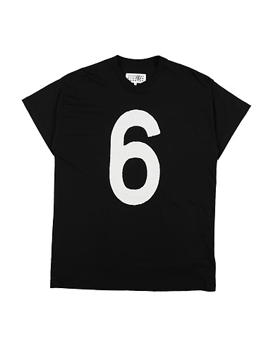 MM6 MAISON MARGIELA T-shirt Black 100% Cotton