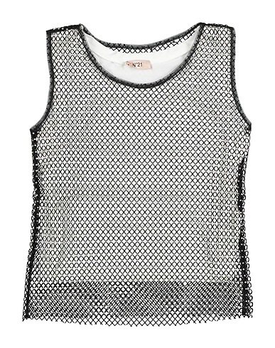 N°21 Top Black 95% Polyester, 5% Elastane