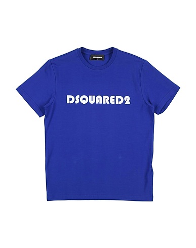 DSQUARED2 T-shirt Blue 95% Cotton, 5% Elastane