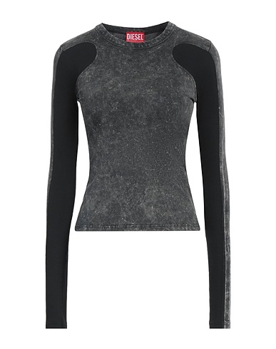 DIESEL T-shirt Charcoal 94% Cotton, 6% Elastane
