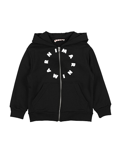 MARNI Hooded track jacket  Black 100% Cotton