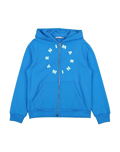 MARNI Hooded sweatshirt Azure 100% Cotton