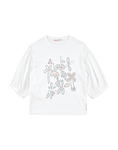 MARNI T-shirt Bianco 100% Cotone
