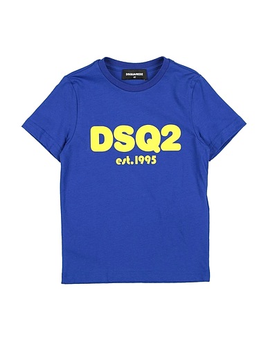 DSQUARED2 T-shirt Blu 100% Cotone