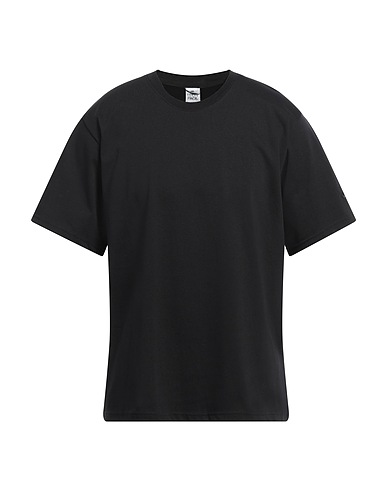 NIKE Basic T-Shirt TECH PACK Black 63% Cotton, 37% Polyester