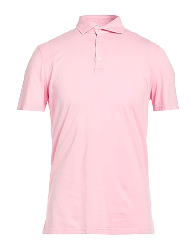 FEDELI Polo shirt ROSA CHIARO 100% Organic cotton