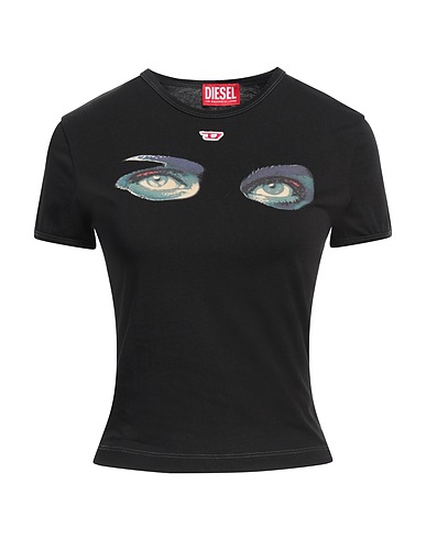 DIESEL T-shirt Black 100% Cotton