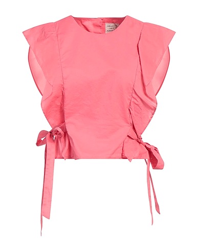 ALESSIA SANTI Top Corallo 100% Cotone