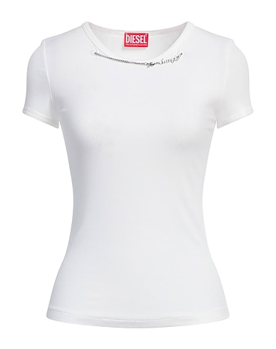 DIESEL T-shirts 95% Rayon, 5% Elastane, Viscose