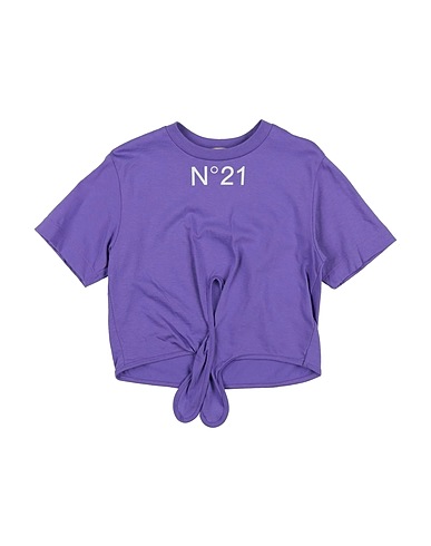 N°21 T-shirt Purple 100% Cotton
