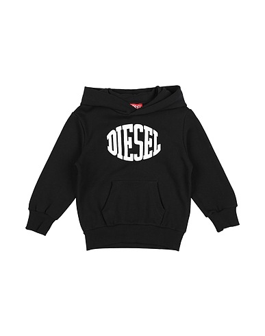 DIESEL Sweatshirt Black 100% Cotton, Elastane