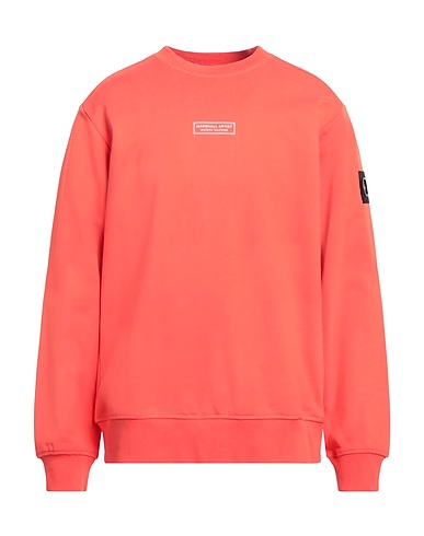 MARSHALL ARTIST Hooded track jacket  Coral 100% Cotton