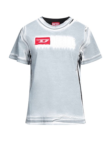 DIESEL T-shirt Light grey 100% Cotton