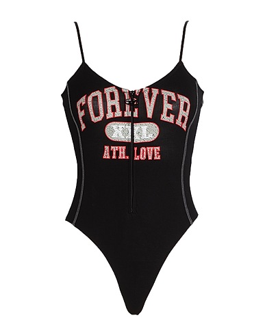 DIESEL TOPWEAR Black 95% Rayon, 5% Elastane