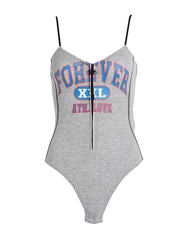 DIESEL TOPWEAR Grey 95% Rayon, 5% Elastane
