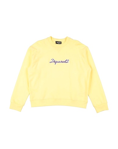 DSQUARED2 Sweatshirt Yellow 100% Cotton