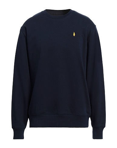 WALTBAY® Sweatshirt Marineblau 85% Organische Baumwolle, 15% Recyceltes Polyester