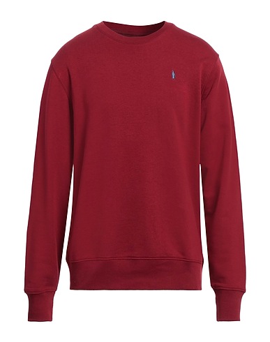 WALTBAY® Sweatshirt Bordeaux 85% Organische Baumwolle, 15% Recyceltes Polyester