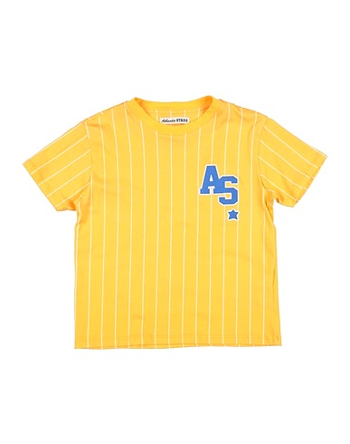 ATLANTIC STARS T-shirt Giallo 100% Cotone