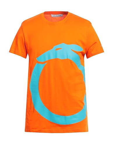 TRUSSARDI T-Shirt Orange 100% Baumwolle