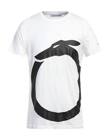 TRUSSARDI T-shirt White 100% Cotton