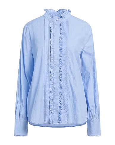 ALESSIA SANTI Solid colour shirts & blouses 100% Cotton