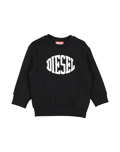 DIESEL Sweatshirt Black 100% Cotton, Elastane