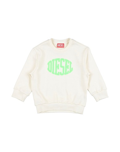 DIESEL Sweatshirt White 100% Cotton, Elastane