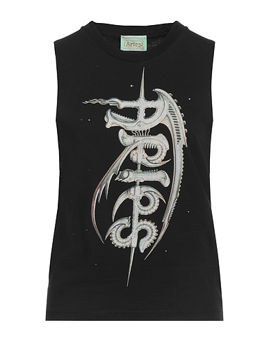 ARIES T-shirt Black 100% Cotton