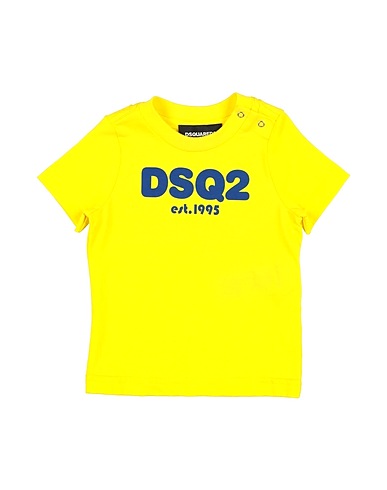 DSQUARED2 T-shirt Yellow 100% Cotton