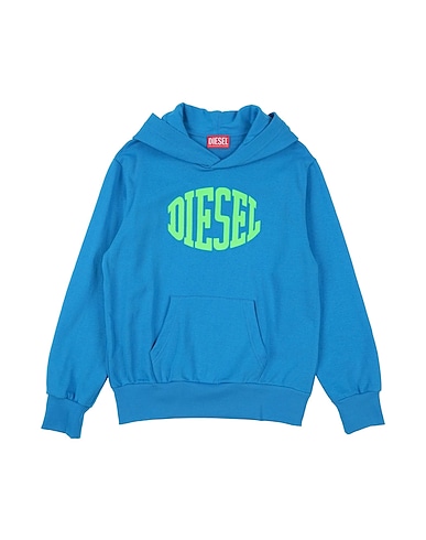 DIESEL Sweatshirt Azure 100% Cotton, Elastane
