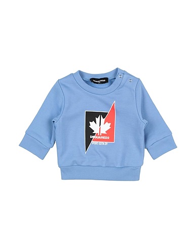 DSQUARED2 Sweatshirt Light blue 100% Cotton