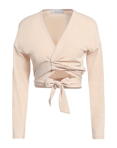KAOS Top Beige 75% Acetato, 18% Poliammide, 7% Elastan
