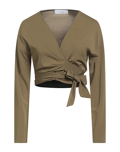 KAOS Top Military green 75% Acetate, 18% Polyamide, 7% Elastane