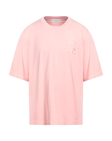 LANEUS Oversize-T-Shirt Pink 100% Cotton