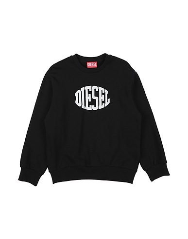 DIESEL スウェット ブラック コットン 100% / ポリウレタン